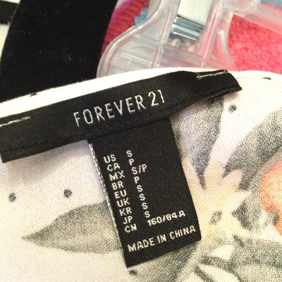 Forever 21 Polka-Dot Orange Button Up Dress - Picture 3 of 3